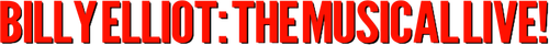 Billy Elliot: The Musical Live logo