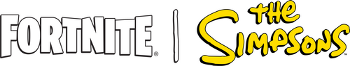 Fortnite x The Simpsons logo