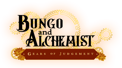 Bungo and Alchemist -Gears of Judgement- logo