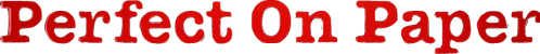 Perfect on Paper logo