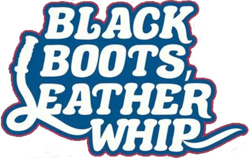 Black Boots, Leather Whip logo