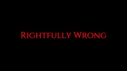 Rightfully Wrong logo