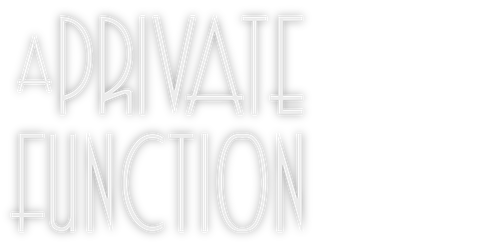 A Private Function logo